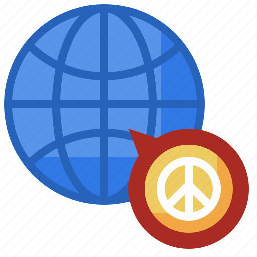 Peace, map, location, world, aearth icon - Download on Iconfinder