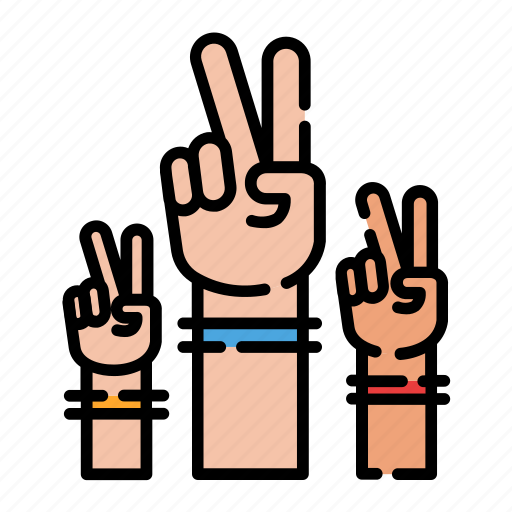 Freedom, gesture, human, humanity, peace, people, unity icon - Download on Iconfinder