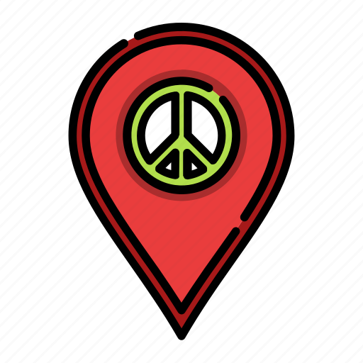 Freedom, humanity, location, map, peace, placeholder, unity icon - Download on Iconfinder