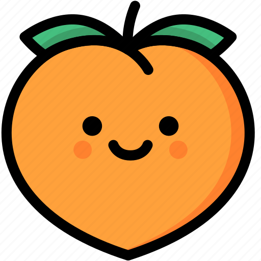 Emoji, emotion, expression, face, feeling, peach, smile icon - Download on Iconfinder