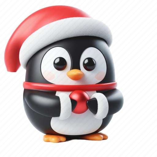 Santa, new year, snow, winter, gift, xmas, christmas 3D illustration - Download on Iconfinder