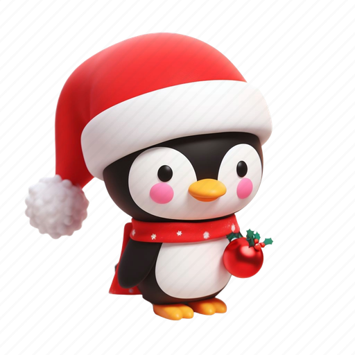 Santa, new year, snow, winter, gift, xmas, christmas 3D illustration - Download on Iconfinder