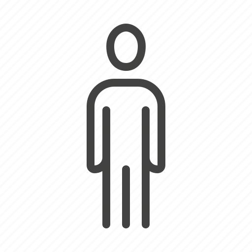 Man, person, standing, user icon - Download on Iconfinder