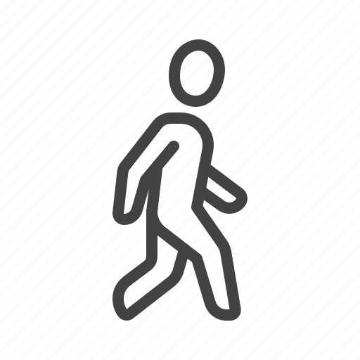 Person Walking Icon