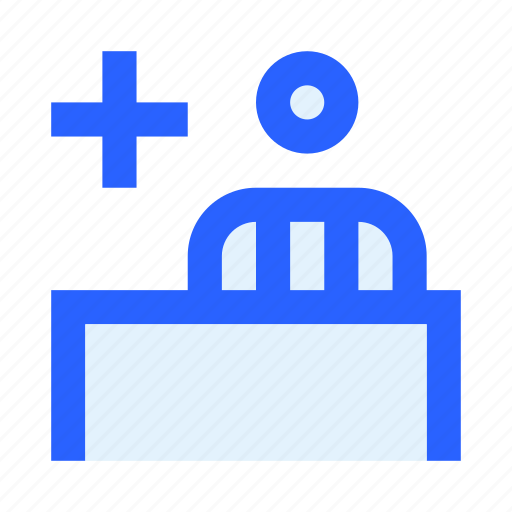 Check in, hospital, hotel, human, office, people, receptionist icon - Download on Iconfinder