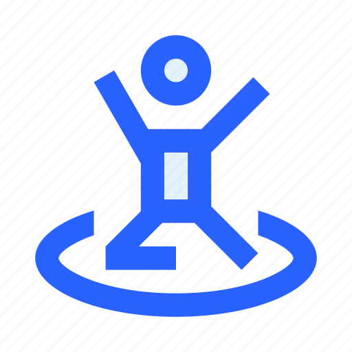 Happy, human, jump, people, person, sign, trampoline icon - Download on Iconfinder