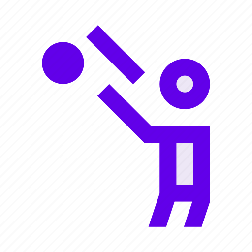 Athlete, basketball, game, man, person, player icon - Download on Iconfinder