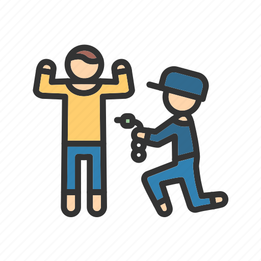Police arresting man, male, people, person, business, avatar, businessman icon - Download on Iconfinder