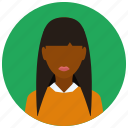 avatar, haired, people, straight, user, woman 