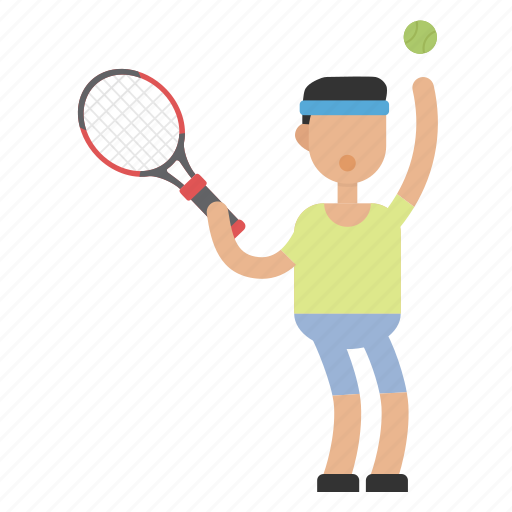 Boy, man, people, racket, sport, tennis icon - Download on Iconfinder