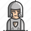 avatar, game, gaming, knight, profile, user 