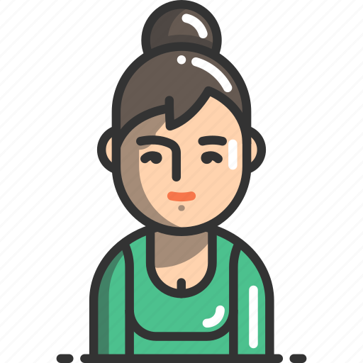 Account, avatar, interface, profile, user, woman icon - Download on Iconfinder