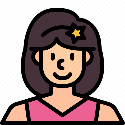 Girl, female, people, avatar, user, profile, family icon - Download on Iconfinder