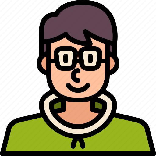 Man, nerd, people, avatar, user, profile, family icon - Download on Iconfinder