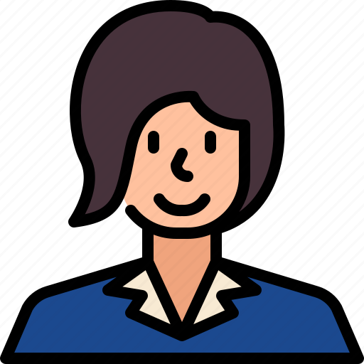 Woman, business, people, avatar, user, profile, family icon - Download on Iconfinder