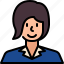 woman, business, people, avatar, user, profile, family 