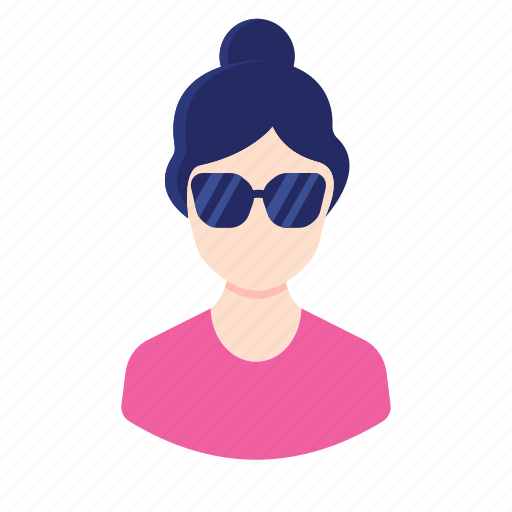 Avatar, girl, glasses, millennial, people, woman icon - Download on Iconfinder