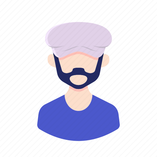 Avatar, beard, boy, man, millennial, people, retro hat icon - Download on Iconfinder
