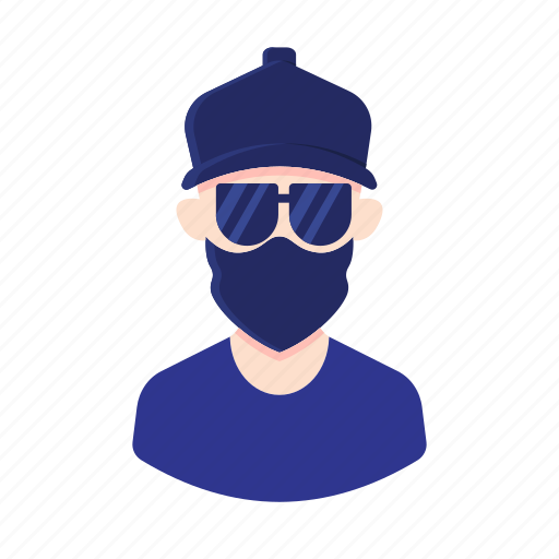 Bandana, boy, glasses, hat, man, millennial, people icon - Download on Iconfinder