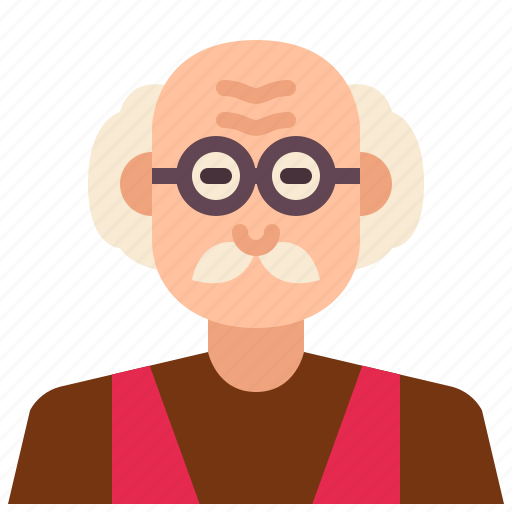 Old, man, people, avatar, user, profile, family icon - Download on Iconfinder