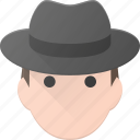 avatar, hat, head, male, man, people