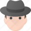 avatar, hat, head, male, man, people 