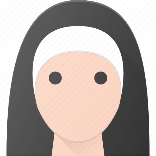 Avatar, christian, head, nun, nurse, people, sister icon - Download on Iconfinder