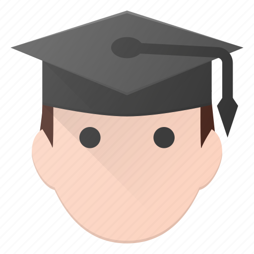 Avatar, graduate, graduation, hat, head, people, stydent icon - Download on Iconfinder
