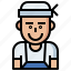 avatar, avatars, chef, cook, cooker, cooking, kitchen, moustache, people, restaurant, user 