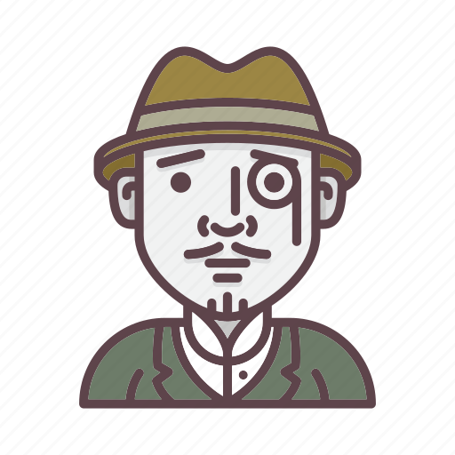 Detective, gentle, gentleman, private, profession, secure, security icon - Download on Iconfinder