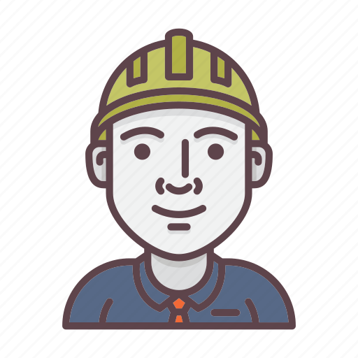 Engineer, architecture, builder, business, construction, profession, worker icon - Download on Iconfinder