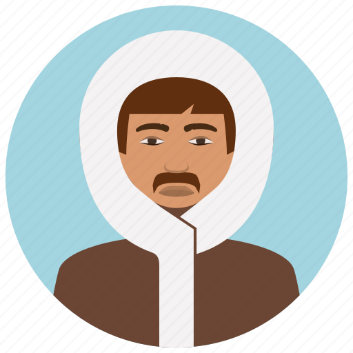 Avatar, culture, eskimo, man, people, user icon - Download on Iconfinder