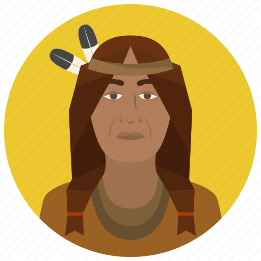 American, avatar, culture, man, native, people, user icon - Download on Iconfinder