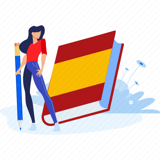 People, language, school, course, learning, communication, spanish illustration - Download on Iconfinder