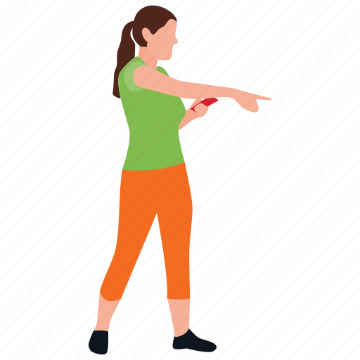 Body exercise, exercising girl, fitness tricks, physical exercise, stretching muscles, yoga illustration - Download on Iconfinder