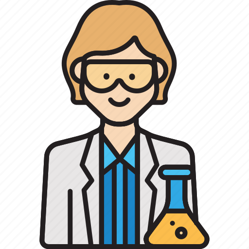 Scientist, female icon - Download on Iconfinder