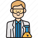 scientist, male