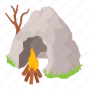 ancientcave, isometric, object, sign