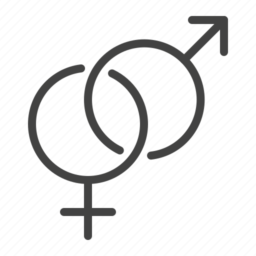 Female, gender, hetero, heterosexual, male, straight icon - Download on Iconfinder