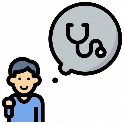 Doctor, emergency, help, volunteer, stethoscope, physician, inspiration icon - Download on Iconfinder