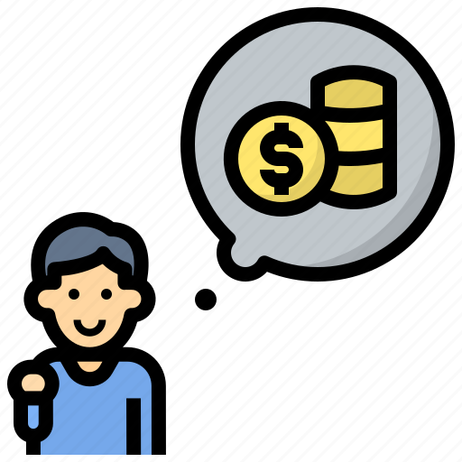 Investor, rich, wealthy, passive, income, save, money icon - Download on Iconfinder