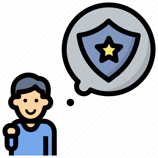 Policeman, justice, career, dream, protect, investigator, security icon - Download on Iconfinder