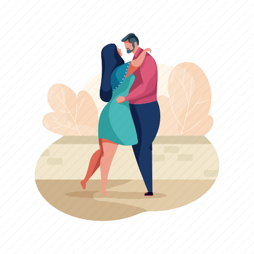 Romance, relationships, valentine, woman, man illustration - Download on Iconfinder