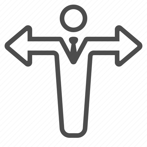 Arrow, businessman, direction, man, people, politician icon - Download on Iconfinder