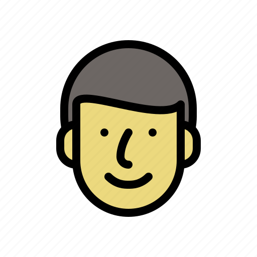 Face, male, man, people, smiling icon - Download on Iconfinder