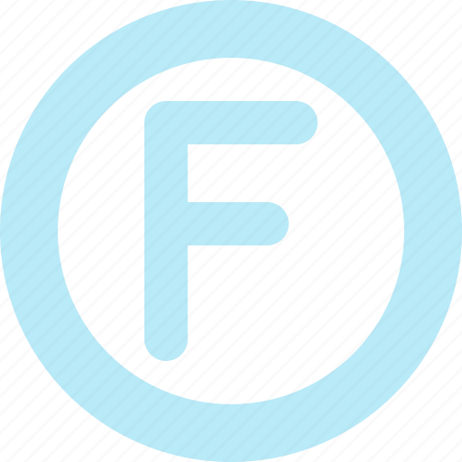 Circle, letter, f, text, typography, alphabet icon - Download on Iconfinder