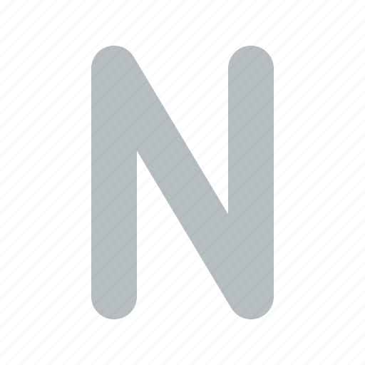Letter, n, text, typography, alphabet icon - Download on Iconfinder