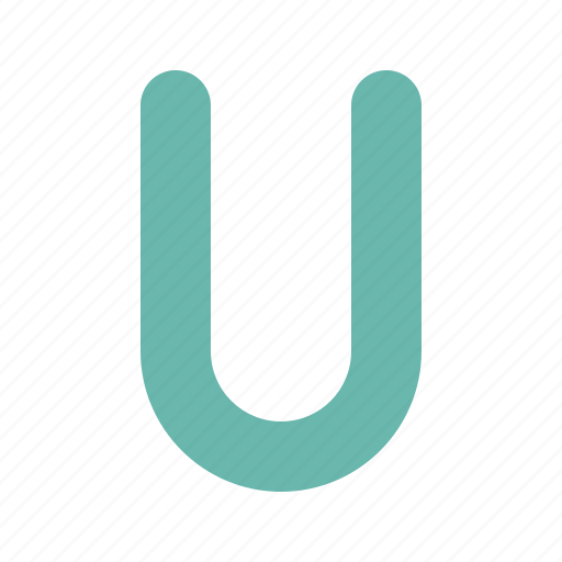 Letter, u, text, typography, alphabet icon - Download on Iconfinder