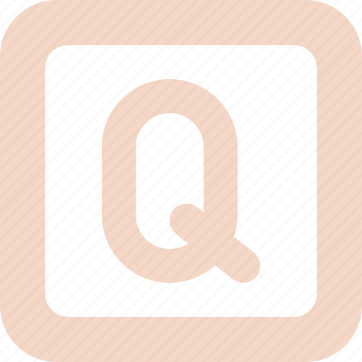 Square, letter, q, text, typography, alphabet icon - Download on Iconfinder