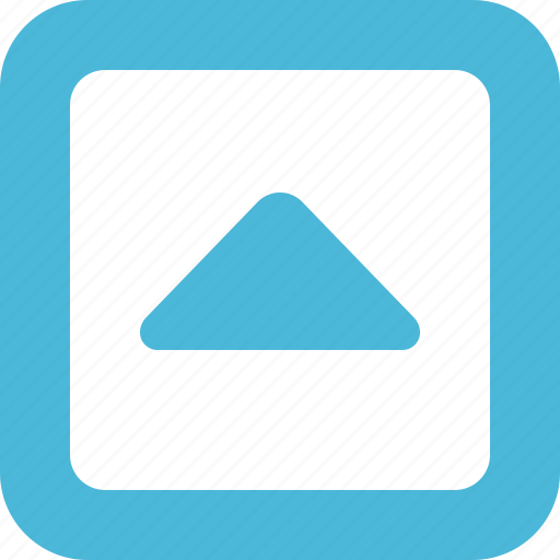 Square, caret, up, direction icon - Download on Iconfinder